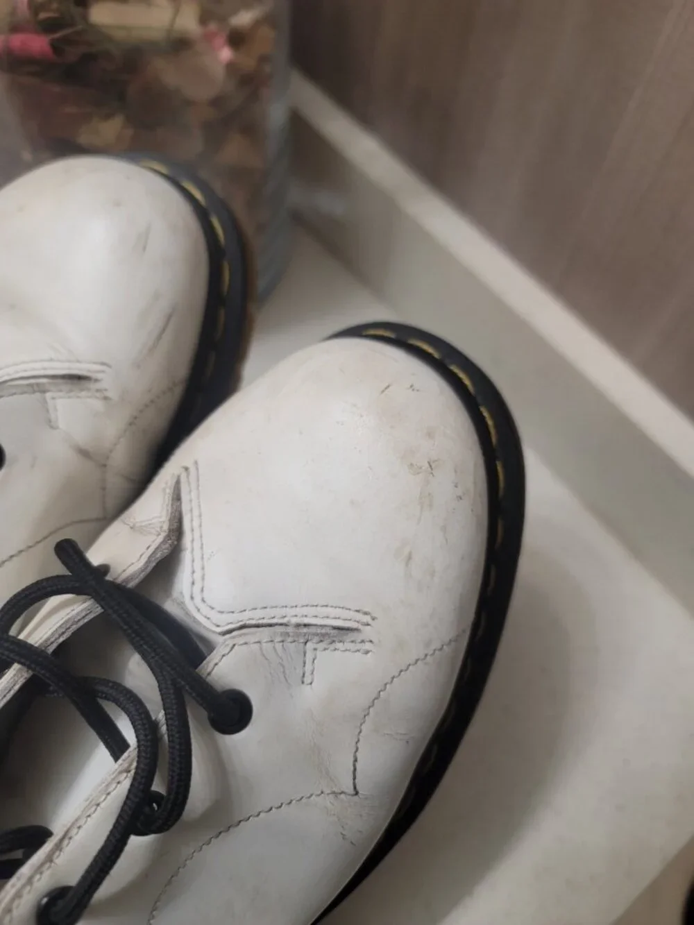 Dr. Martens Church Smooth Leather Monkey Boots M Sz 12 White 26741100 White